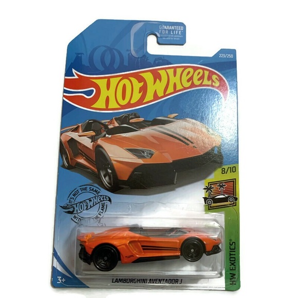 hot wheels lamborghini aventador j